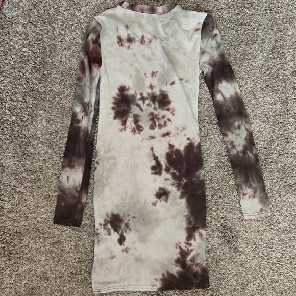 Forever 21 Tie-Dye Long Sleeve Dress Size XS - Picture 5 of 5